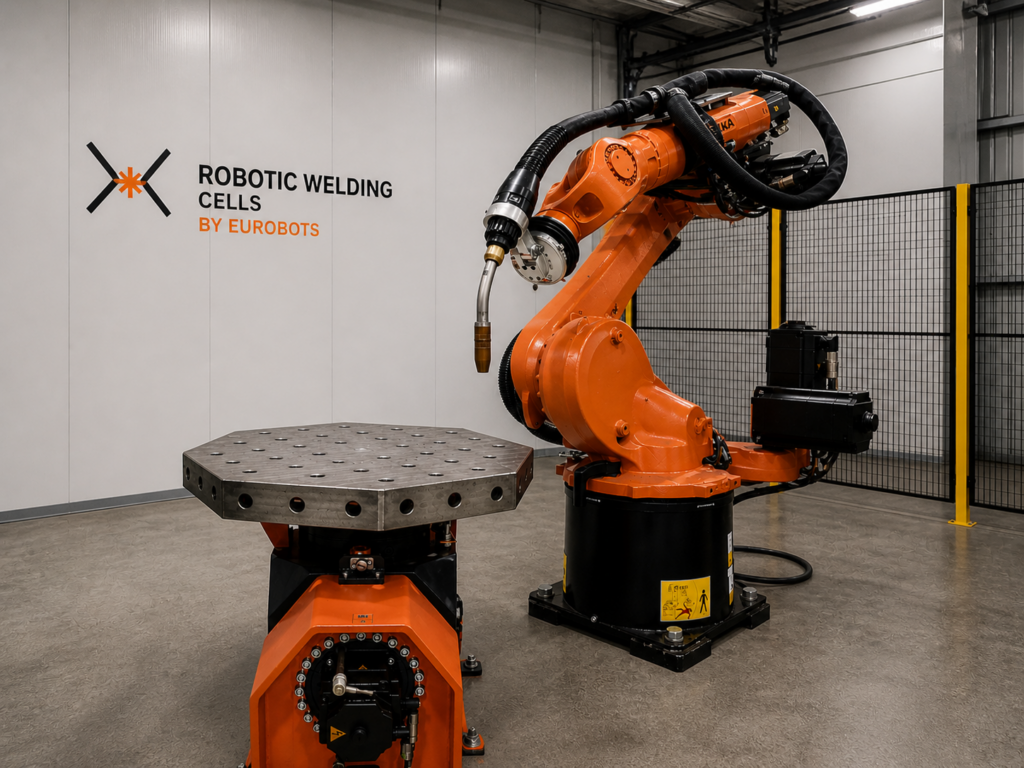 Schweisszelle KUKA KR22 R1610-2 + 2-Achsen-Positionierer — Fronius TPS320i, 2020