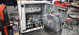 KRC4 9-axis welding system cabinet overview