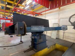 VMF500 positioner front view — 500 kg payload capacity