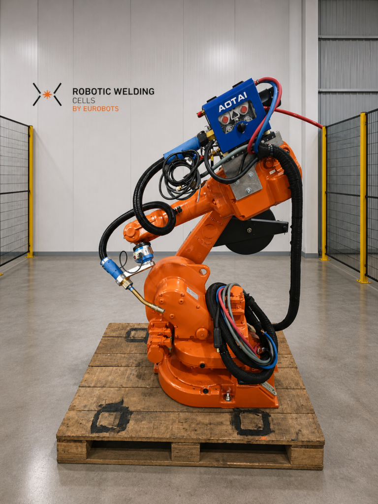 ABB IRB1600 + Aotai AMIG 500 Arc Welding Cell