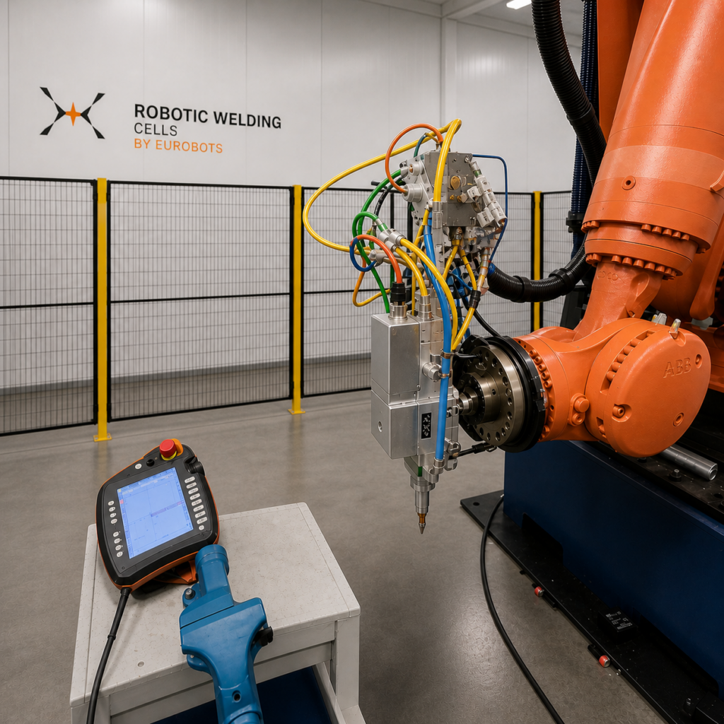 Schweisszelle KUKA KR210 R2700 — 3 kW Fiberlaser Schneiden/Schweissen, 2012