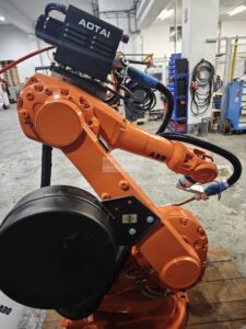 ABB IRB1600 Aotai welding cell - photo