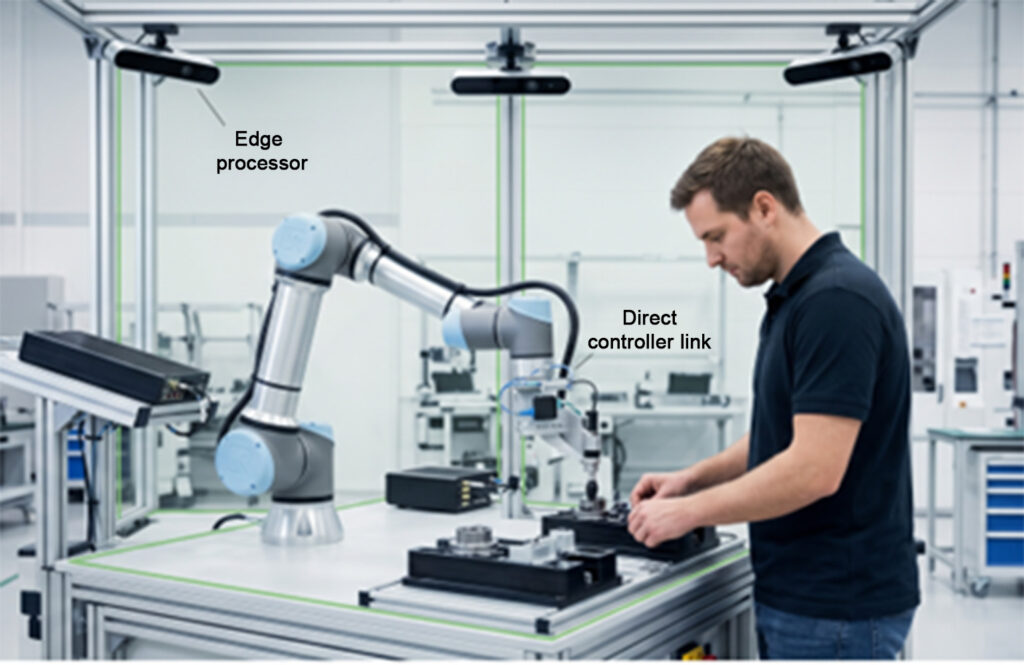 Arquitecturas Edge-First: Revolucionando la Eficiencia en la Soldadura de Cobots
