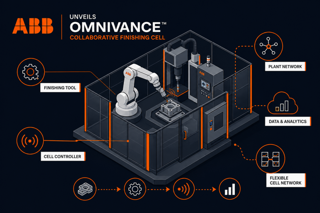 ABB Unveils OmniVance Collaborative Finishing Cell