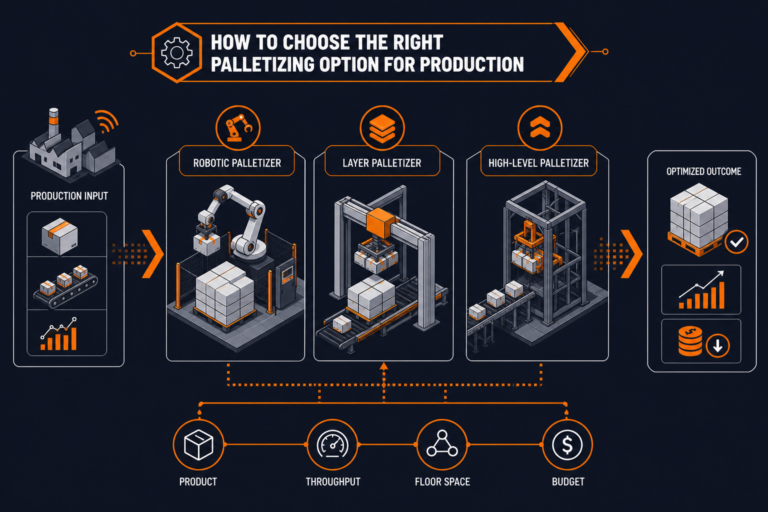 How to Choose the Right Palletizing Option for Production