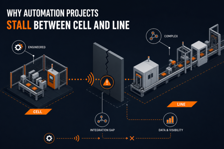 Why Automation Projects Stall Between Cell and Line