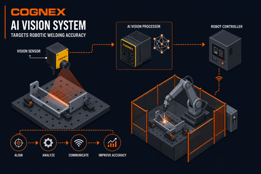 Cognex AI Vision System Targets Robotic Welding Accuracy