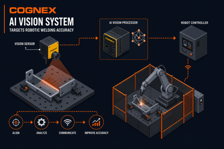 Cognex AI Vision System Targets Robotic Welding Accuracy