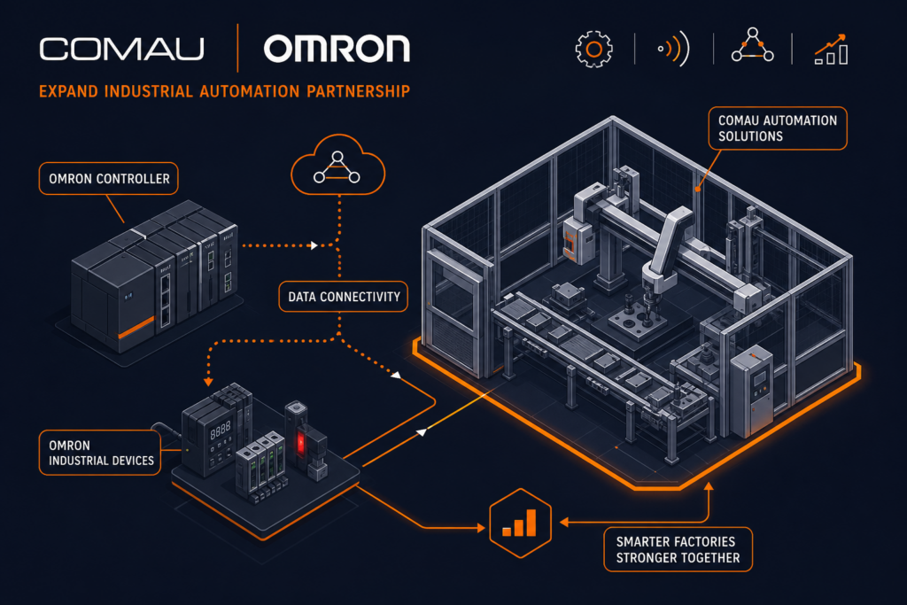 Comau and Omron Expand Industrial Automation Partnership