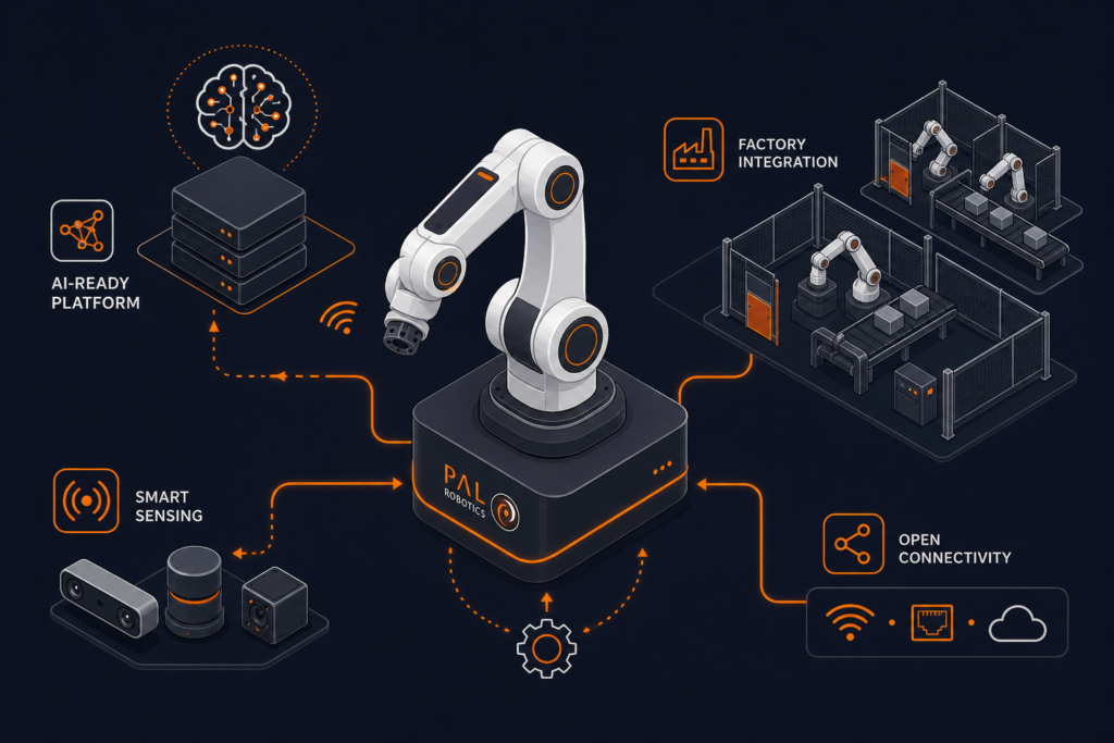 PAL Robotics launches AI-ready arm platform for industry