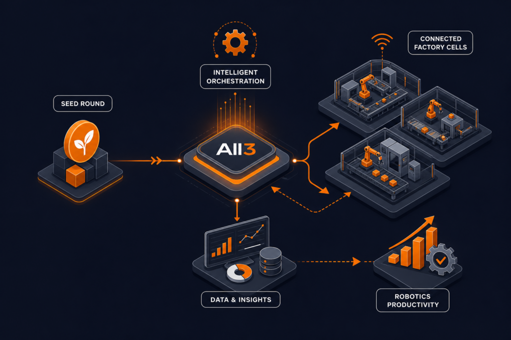 All3 Seed Round Signals Broader Shift in Robotics Productivity