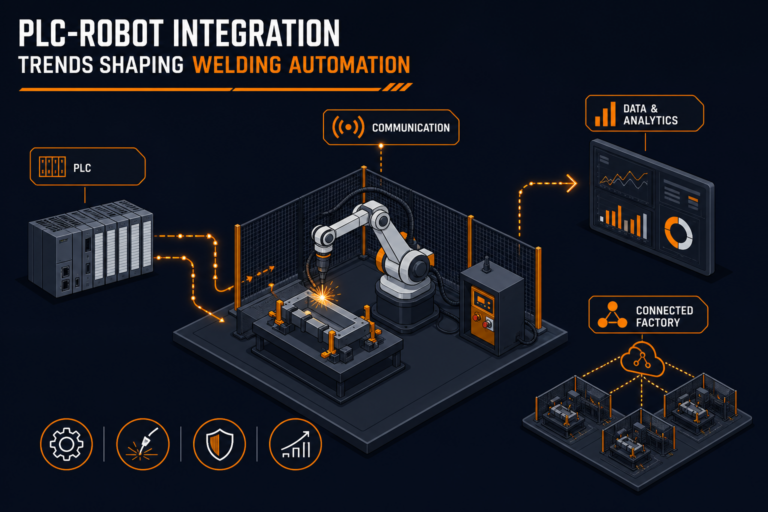 PLC-Robot Integration Trends Shaping Welding Automation