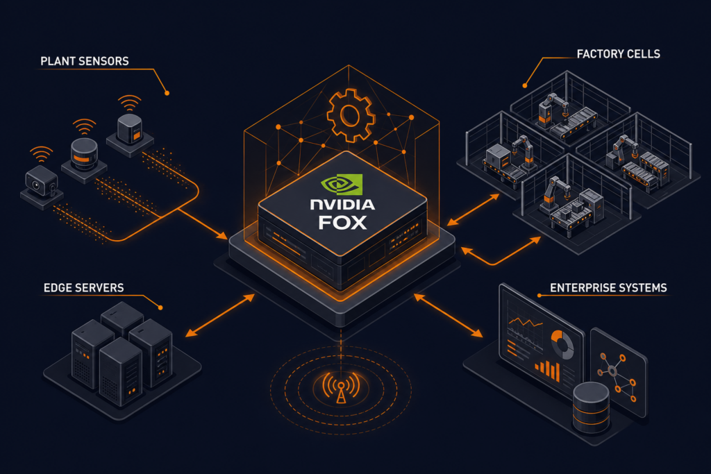 Nvidia FOX Targets Real-Time AI Factory Coordination