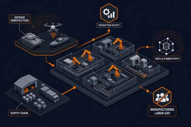 Defense Robotics Push Highlights Manufacturing Labor Gap