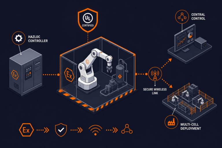 ExRobotics Debuts UL-Certified Robot for Hazardous Areas