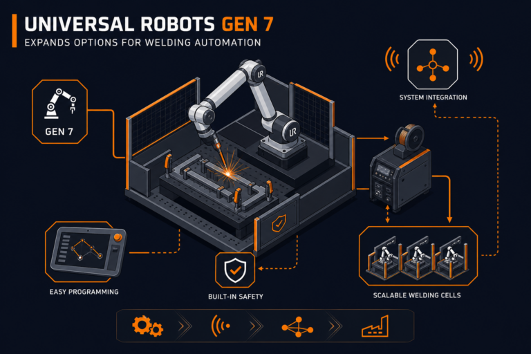 Universal Robots Gen 7 Expands Options for Welding Automation